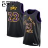 NBA Los Angeles Lakers Trikot Lebron James Nike 2025-26 City Edition Schwarz Swingman - Kinder